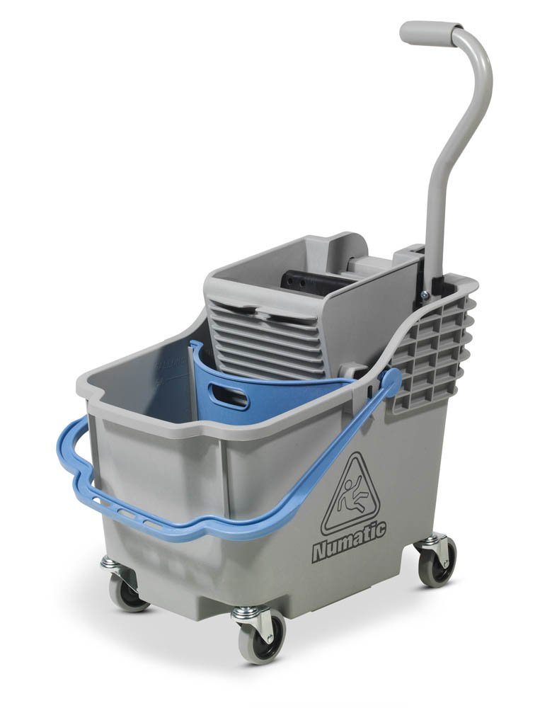 Chariot lavage 2 x 18l+ panier produits Apro Hygiène - APRO