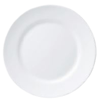 Assiette creuse blanche Ø225mm ''RESTAURANT