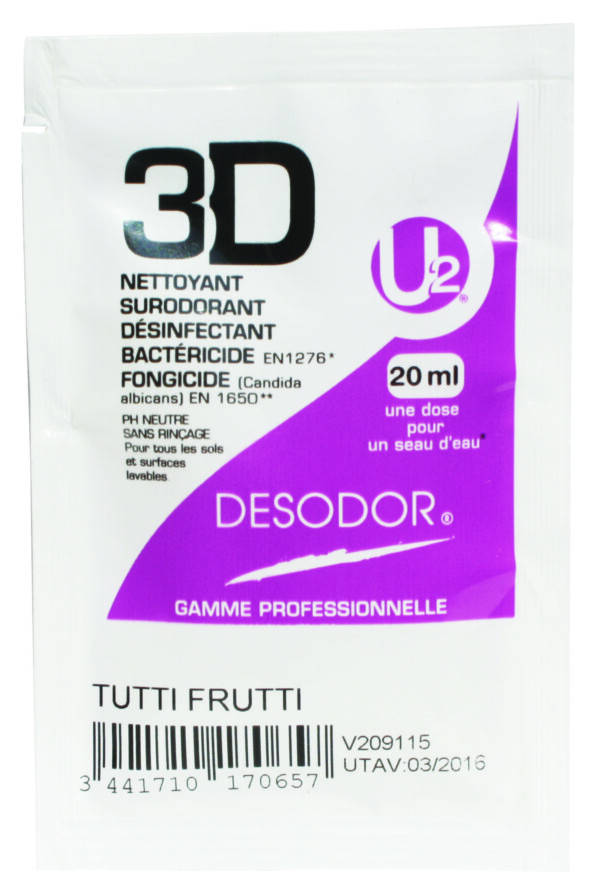 3D Nett Désinfectant rémanent TUTTI FRUTI