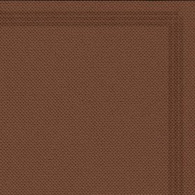 Serviette TENDANCE Chocolat + liseré - Paquet de 50 u